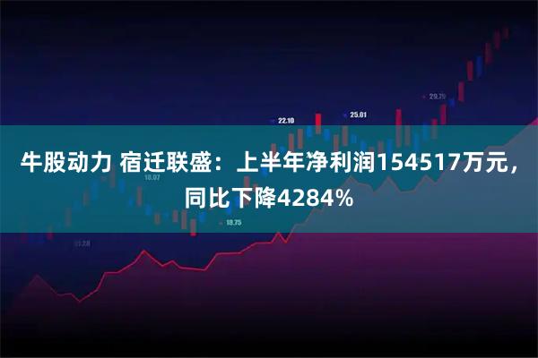 牛股动力 宿迁联盛：上半年净利润154517万元，同比下降4284%