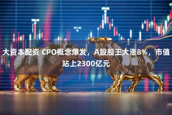 大资本配资 CPO概念爆发，A股股王大涨8%，市值站上2300亿元